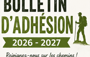 Le bulletin d'adhésion 2026-2027 est en ligne